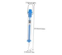 IMIKEYA 5 pièces Tubular Hanging Spring Scales Set Transparent Scientific Dynamometers With Graded Hook For Physics Experiments And Teaching Tools