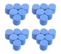 IMIKEYA 50 Pièces Bouchons de Tubes à Essai pour Fourmilière, | Sponge Bleu, Installation Facile, Humidité Constante, pour Habitats de Fourmis et Colonies Domestiques