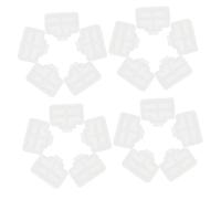 IMIKEYA 50 Pièces Cache Lot de Bouchons Anti-poussière pour Prise Ethernet Ordinateur Protection De Port De Concentrateur Simple Et Élégant