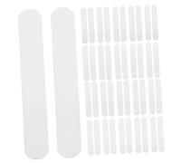 IMIKEYA 50 Pièces Patch Absorbant de Sueur Autocollant pour Casquettes et Cols Protection Respirante Transpiration et Odeurs et Facile à Utiliser Blanc