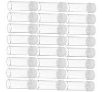 IMIKEYA 50 pièces Tubes à Échantillons de Culture de Crachat avec Couvercles Étanches pour Laboratoire et Recherche
