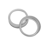 IMIKEYA 5pièces Bouchons Métalliques Pour Bocaux Verre Anneaux De Remplacement Fer Pour Conserves Et Accessoires De Bocal