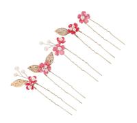 IMIKEYA 5pièces Épingles à Cheveux Forme De Fleur Accessoires Décoratifs Pour Cheveux De Mariée Pour Demoiselles Honneur Et Événements Spéciaux