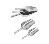 IMIKEYA 5pièces Pelle à Glace Farine Lot de Pelles Alimentaires Multifonctionnelles pour Riz Glaçons et Autres Aliments