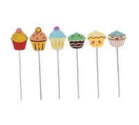 IMIKEYA 6 pièces Aiguilles de Test de Cuisson Acier Inoxydable Outil de Test de Gâteau Réutilisable pour Cuisson de Muffins et Cookies Facile à Nettoyer