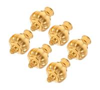 IMIKEYA 6 Pièces Finials de Décoratifs Embouts de Barre à Luxe Caps de Fin de Tige pour Accessoires de Fenêtre Élégance Protection pour Décoration Intérieure