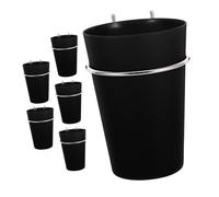 IMIKEYA 6 Pièces Porte-accessoires pour Panneau Perforé avec Crochets Boîtes de Rangement pour Panneau Perforé Accessoires pour Organisateurs