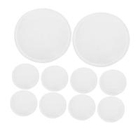 IMIKEYA 60pièces Disques Démaquillants Ronds Coton Serviettes Lavables Et Réutilisables Pour Nettoyage Visage Et Soin Peau Sac