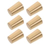 IMIKEYA 6pcs Pieds en Laiton pour Planche à Découper et Présentoir D'artisanat, Antidérapants et Décoratifs, Adaptés aux Meubles et Présentoirs Artisanaux