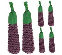 IMIKEYA 6Pièces Mâcher pour Hamster Chinchilla Bâtons Naturels pour Grignotage Petits Animaux