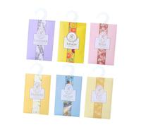 IMIKEYA 6pièces Sachets Parfumés Lot pour Tiroirs Et Placards Parfum Frais Et Agréable Utilisation Multi-espaces comme Armoire Voiture Et Bagages Saveur Aléatoire