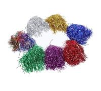 IMIKEYA 7pcs Perruques Métalliques pour Femmes Fil Haute Température, Longueur Diy, Utilisation Polyvalente pour Fête Disco et Vacances, Fausse Chevelure Charmante et Réaliste