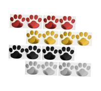 IMIKEYA 8 Paires Dautocollants de Patte PVC Stickers Adhésifs Rayures pour Voiture Camion et Décoration Étanche