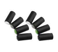 IMIKEYA 8 Pièces Capuchon Arrière sans Fil pour Microphone à Main en Plastique Finition Mate et Texture Antidérapante, Installation Rapide pour Présentations et Streaming