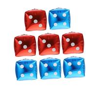 IMIKEYA 8 Pièces Décorations de Thème Aluminium Ballons Cubes pour Anniversaires Événements