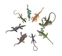 IMIKEYA 8 Pièces Set de Figurines de Lézard Simulation Éducatifs pour Modèles Réalistes de Reptiles pour Amusement et Apprentissage