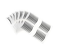 IMIKEYA 80 Paires Autocollant Eyeliner Noir en Plastique pour Maquillage