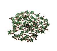 IMIKEYA 80 pièces Pendentifs Émail Alliage de Zinc pour Bijoux DIY Hawaïens Breloques Légères pour Bracelets Colliers Boucles Oreilles et Porte-clés