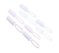 IMIKEYA 8pièces Brosse Depoussierante Ongle Plastique Pour Nettoyage Et Gommage Des Ongles Outil De Manucure