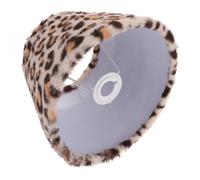 IMIKEYA Abat-jour de table E27 - En peluche - Motif créatif - Lumière douce - Remplacement pour les abat-jours anciens ou cassés - Structure simple pour la maison et le bureau