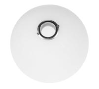 IMIKEYA Abat-Jour Globe en Plastique Incassable Laiteux Ø150Mm Culot G9 20Mm Remplacement Décoratif pour Lampe Suspendue Globe Lumineux pour Salon Abat-Jour de Rechange Facile à