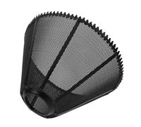 IMIKEYA Abat Jour Suspension Style Européen Abat Jour Remplacement pour Lampe Suspendue Design Creux pour Salon Chambre et Restaurant Noir Compact et