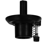 IMIKEYA Accessoire de Cymbale Noir en Abs pour Batterie, Base de Cymbale Charleston Effet de Support, Protège Votre Drum Set Lors des Performances Musicales