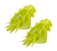 IMIKEYA Accessoire de turbine de souffleur, pales de ventilateur de remplacement en plastique, 2 pièces, compatible Ryob P2108 et P21081 18V, débit d'air amélioré pour atelier