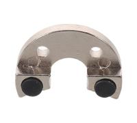 IMIKEYA Accessoire Musique pour Instrument à Vent Argenté Compatible Euphonium et Cor, Installation Sécurisée, Matériau Métal et Plastique, Forme Demi-lune, Kit de Mise à Niveau