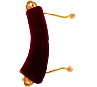 IMIKEYA Accessoire Professionnel en Alliage et Lin Rouge pour Violon Support Pratique et Confortable Installation Simple pour