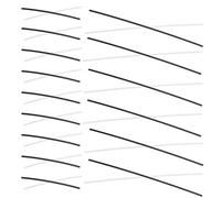 IMIKEYA Accessoires de Musique 40pcs Faciles à Installer Repères de Position en Abs Blanc Son Pur et Clair Couleur Aléatoire pour Guitare pour Réparation et Performance