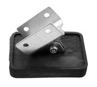 IMIKEYA Accessoires D'échelle en Aluminium Coussin en Caoutchouc Antidérapant, Design Rétractable et Protection Renforcée pour Échelles Articulées Fibre de Verre