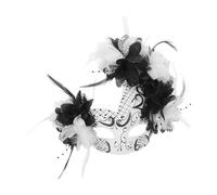 IMIKEYA Accessoires Effrayants Pour Femmes Déguisements Déguisements Événements D'Horreur Soirée Masque Idéal Pour Fêtes De Fantômes Cosplay Fleurs
