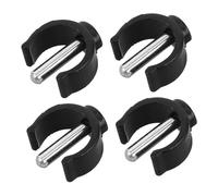 IMIKEYA Accessoires pour Cannes de Marche Lot de 4 Pinces de C Acier Goupilles de 28 MM pour Béquilles Usage Quotidien et Remplacement Simple