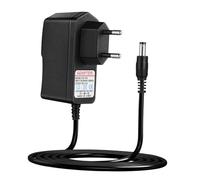 IMIKEYA Adaptateur 12V 1A avec Prise EU pour CCTV - Bloc Alimentation DC 12V 1A avec Câble 3.1 Pieds Et Indicateur LED - Compatible Système Vidéo Surveillanc