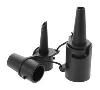 IMIKEYA Adaptateur de Pompe Gonflable en Nylon Noir, Embouts Multifonctions Pratiques pour Matelas Pneumatique et Articles Gonflables, Set de 1 Pièce