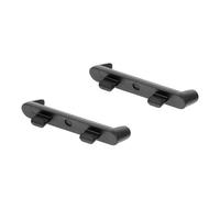 IMIKEYA Adaptateur pour Bracelet de Montre 42Mm/46Mm Connecteur Métallique 46Mm vers 22Mm en Acier Inoxydable Noir Lot de 2 Accessoires Compatibles pour Remplacement de Bracelet