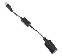 IMIKEYA Adaptateur USB Câble en Cuivre et PVC Allume Cigare 12v Circuit Convertisseur Boost Prise Stable pour Enregistreur de Conduite et Détecteur Voiture