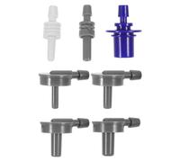 IMIKEYA Adaptateurs de Brassard Installation Rapide en Abs, Lot de 7 Pièces et Transfert de Données Précis, Accessoires de Remplacement pour Tensiomètre pour Usage Domestique