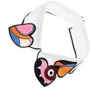 IMIKEYA Adorable Col De Chemise Brodé Coloré Détachable En Tissu Pour Femmes Et Filles Accessoire De Mode Amovible Usage Quotidien Taille Petite