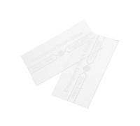 IMIKEYA Alarme Incendie 2pcs Couvercle de L'interrupteur en Verre Installation Facile Équipement Essentiel pour Situations D'urgence