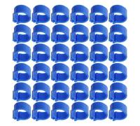 IMIKEYA Anneaux de Pigeon à Clip, Identification 10mm, Lot de 100 | Plastique, Codage Couleur, pour Canaris et Inséparables, Suivi D’élevage et Gestion de Grands Groupes