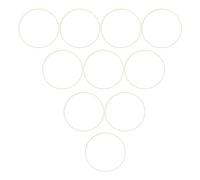 IMIKEYA Anneaux pour Couronne DIY 40 CM Lot de 10 en Bois Naturel pour Décoration Macramé Kit Loisirs Créatifs Cadres pour Fabrication de Couronnes et Guirlandes