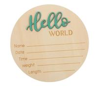 IMIKEYA Annonce De Naissance Accessoire Photo Décoration Pour Immortaliser Premiers Instants