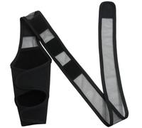 IMIKEYA Attelle de Patte de Chien Large Sangle, Néoprène, Réglable | Maille Respirante, pour Chiot et Chien Âgé, Noir, Maintien Souple, Usage Antérieur ou Postérieur