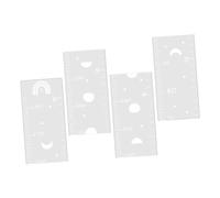 IMIKEYA Autocollant De Hauteur Pour Miroir Garçon Fille Autocollant De Hauteur Pour Miroir Toise Murale Avec Pour Chambre Garçon Fille
