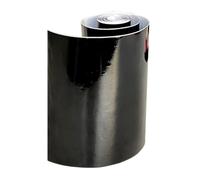 IMIKEYA Autocollant en PVC Noir Pare-Soleil pour Pare-Brise de Voiture Bande Adhésive Solide 140x20cm, pour Fenêtre de Voiture
