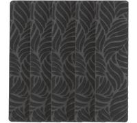 IMIKEYA Autocollants Antidérapants en Polyester Noir pour Marches D'escalier Lot de 5 Réutilisables et Auto-adhésifs, pour Escaliers de Maison et Publics