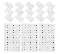 IMIKEYA Autocollants Faux Grains de Beauté Noirs Réutilisables 50 Pièces Tatouages Éphémères Hypoallergéniques pour Visage Accessoires Maquillage pour Festivals et Soirées Résistants