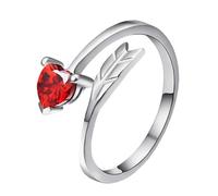IMIKEYA Bague de Couple en Argenté 925 Anneau Ouvert Réglable de Flèche de Cupidon Bague Assortie Lui Bijou Chic pour Anniversaire et Présent Amoureux